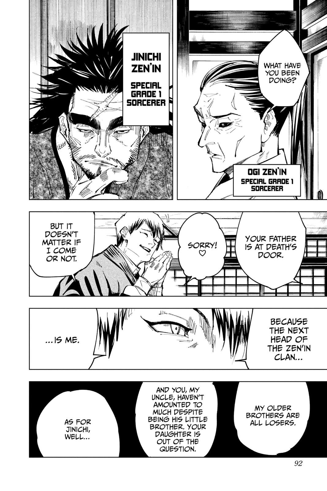 Read Jujutsu Kaisen EN Manga Online