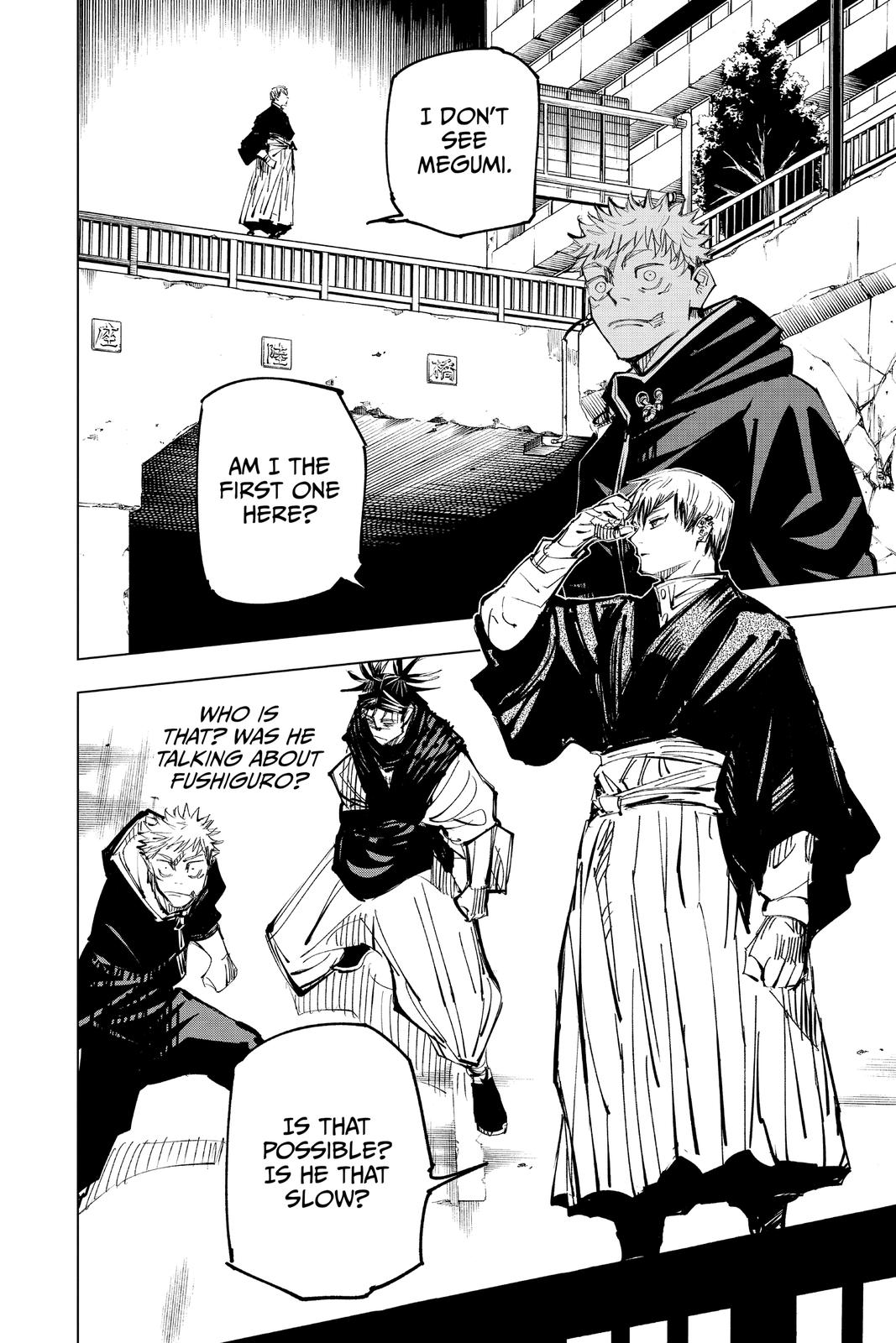 Read Jujutsu Kaisen EN Manga Online
