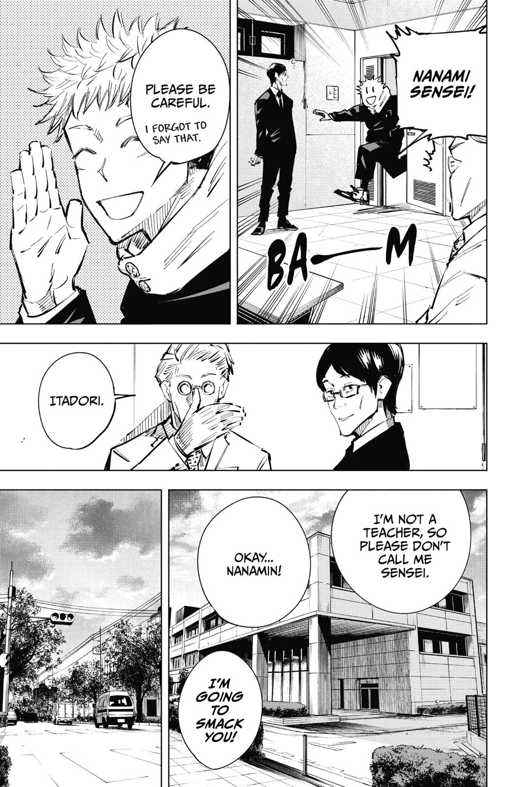 Read Jujutsu Kaisen EN Manga Online