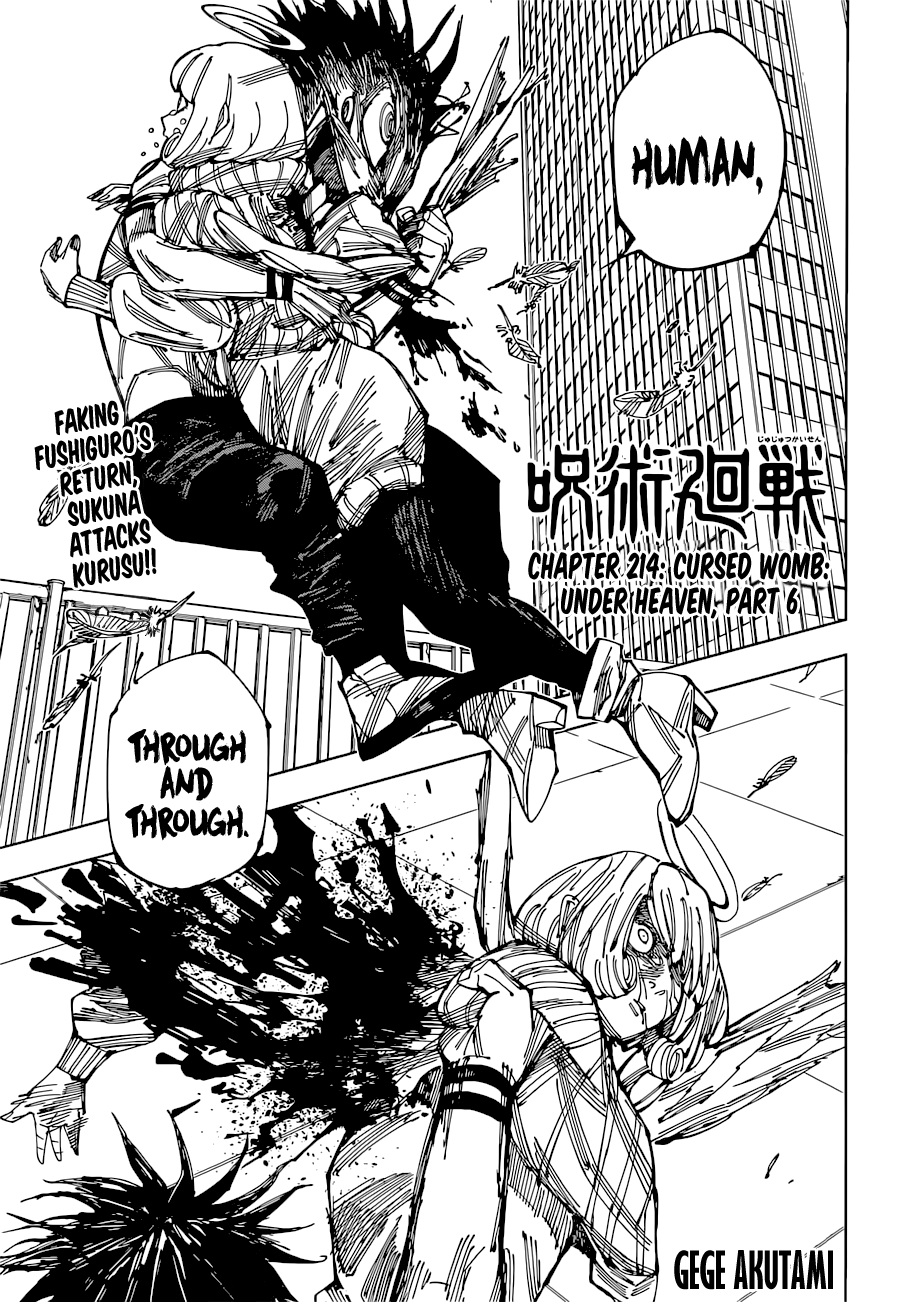 Read Jujutsu Kaisen EN Manga Online