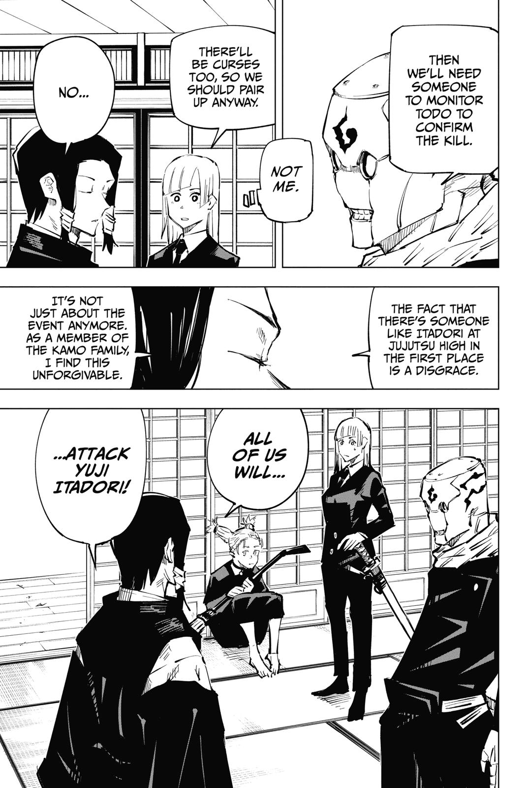 Read Jujutsu Kaisen EN Manga Online