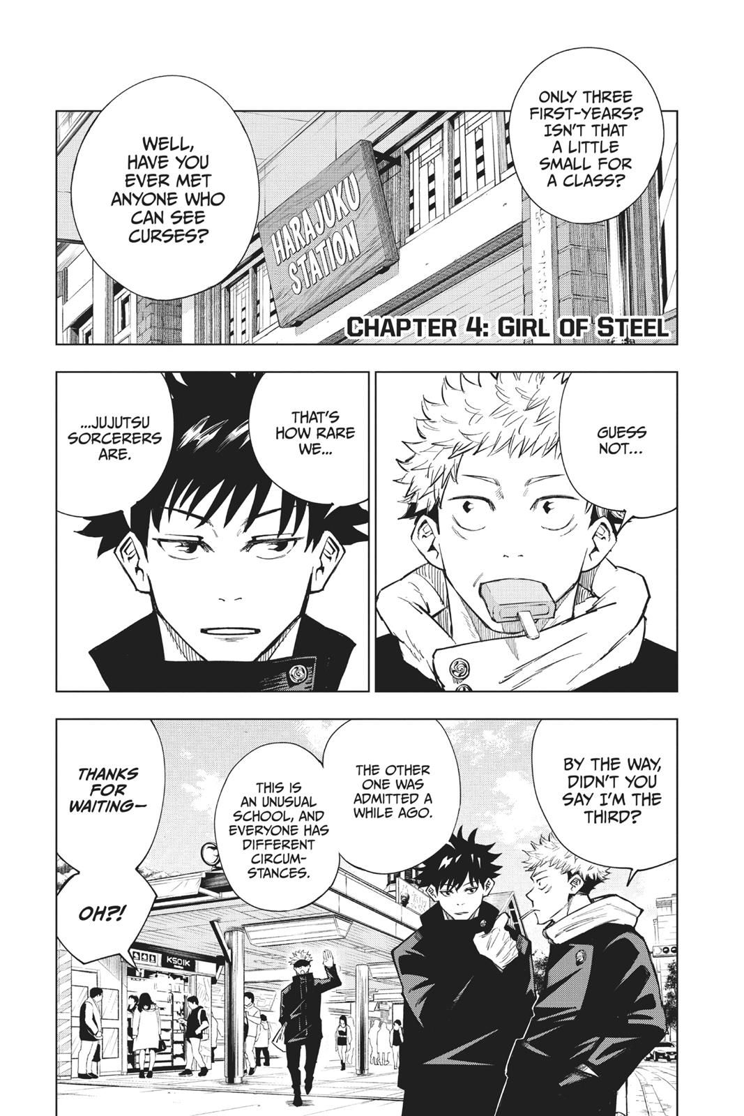 Read Jujutsu Kaisen EN Manga Online