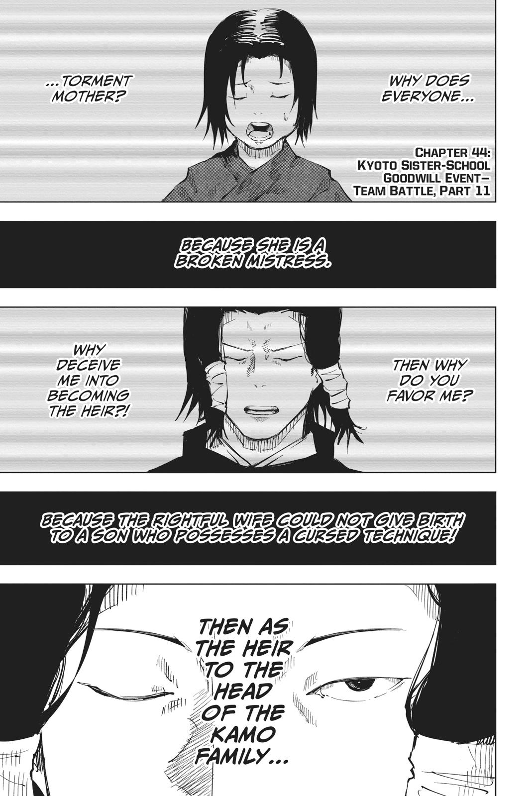 Read Jujutsu Kaisen EN Manga Online