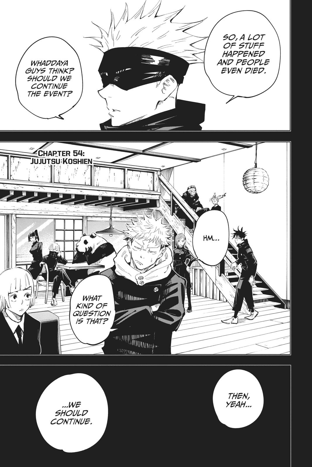Read Jujutsu Kaisen EN Manga Online