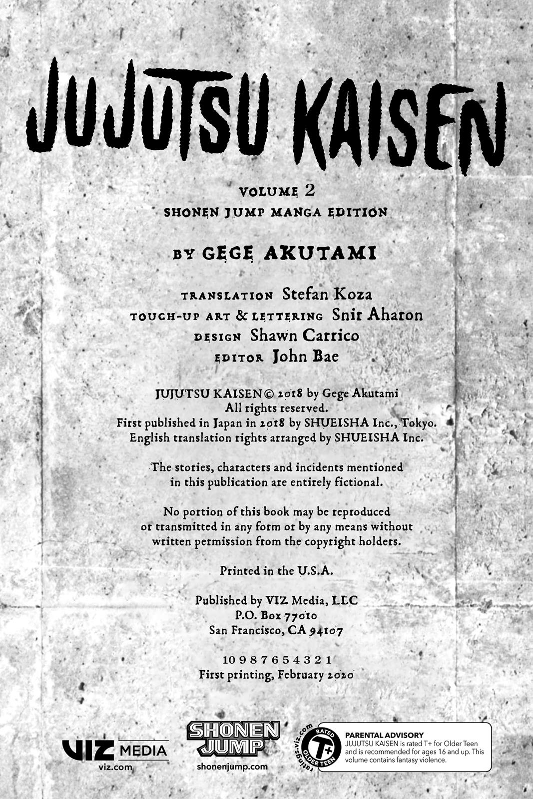 Read Jujutsu Kaisen EN Manga Online
