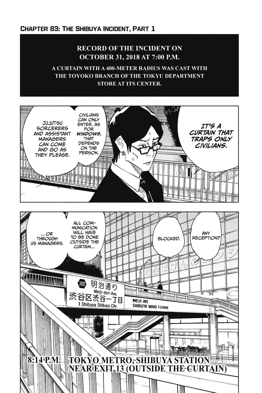 Read Jujutsu Kaisen EN Manga Online