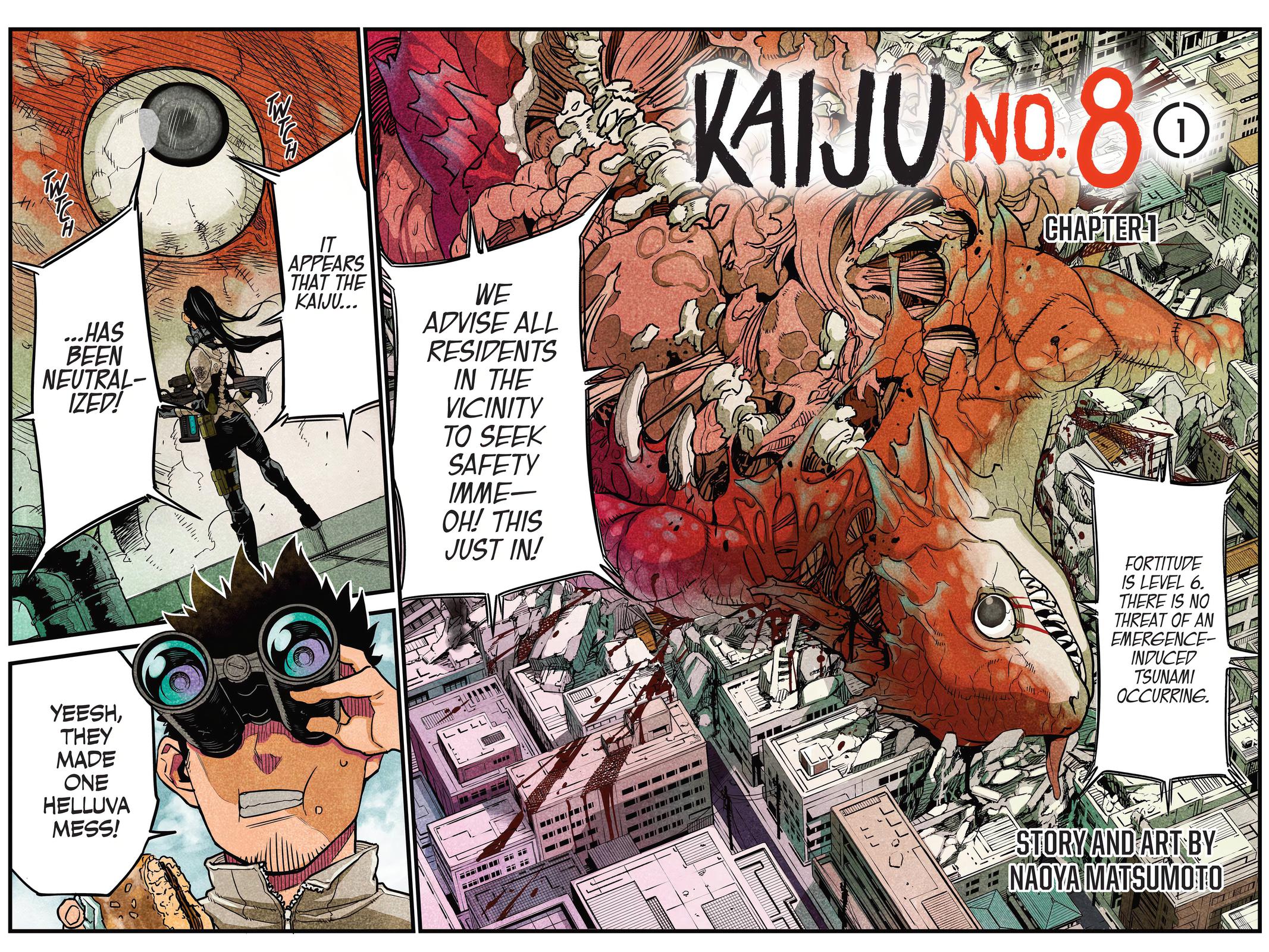 Read Kaiju No.8 EN Manga Online