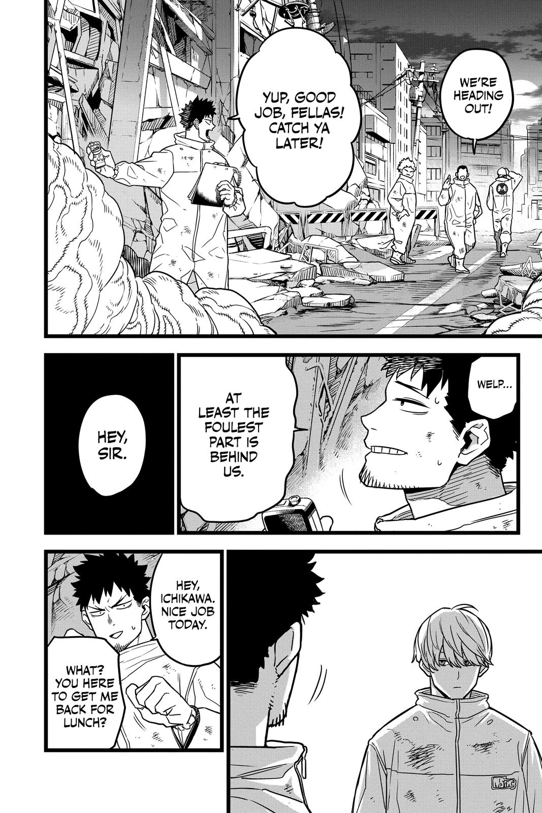 Read Kaiju No.8 EN Manga Online