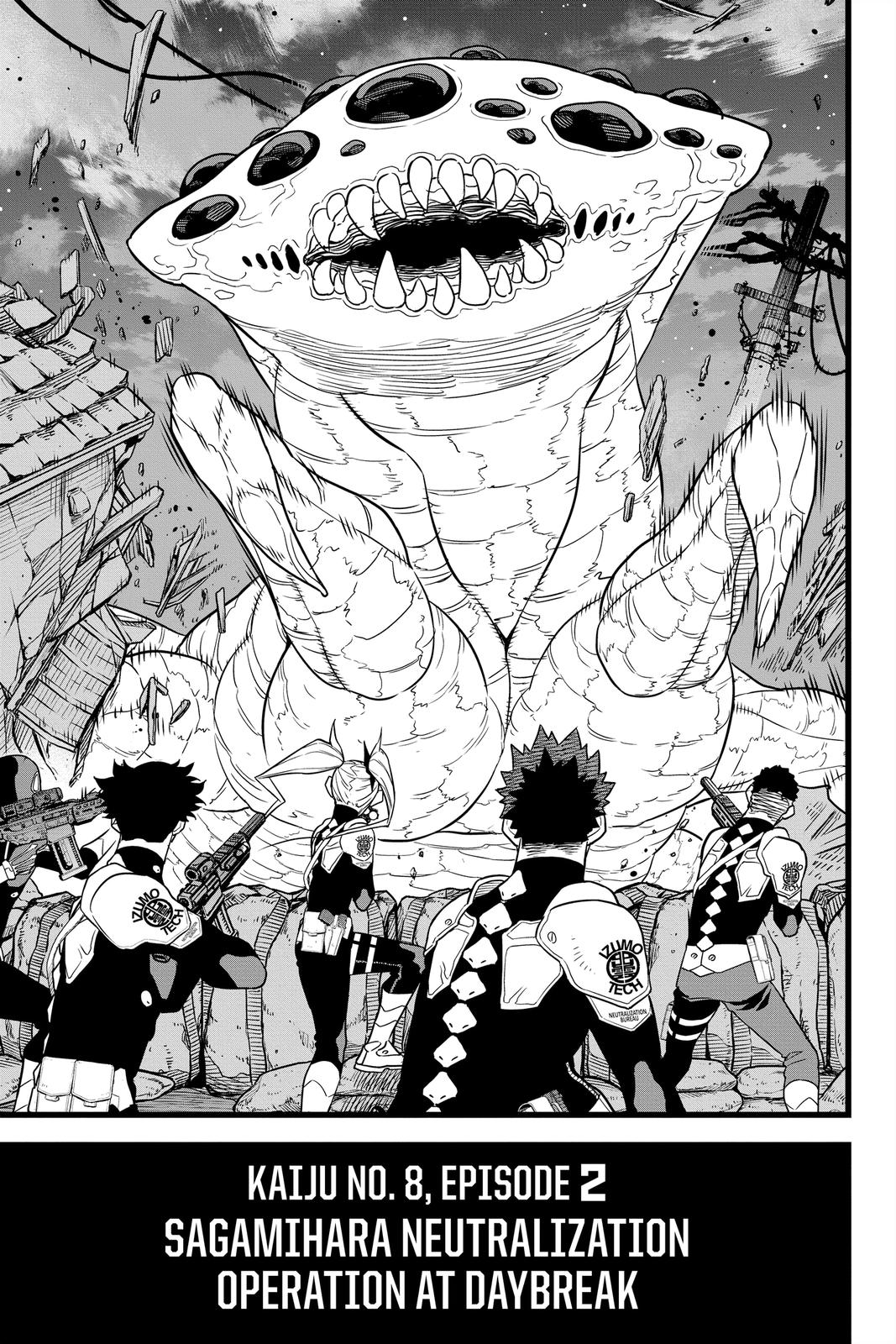 Read Kaiju No.8 EN Manga Online