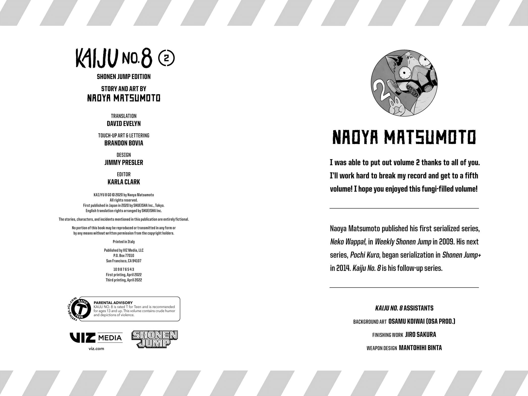 Read Kaiju No.8 EN Manga Online