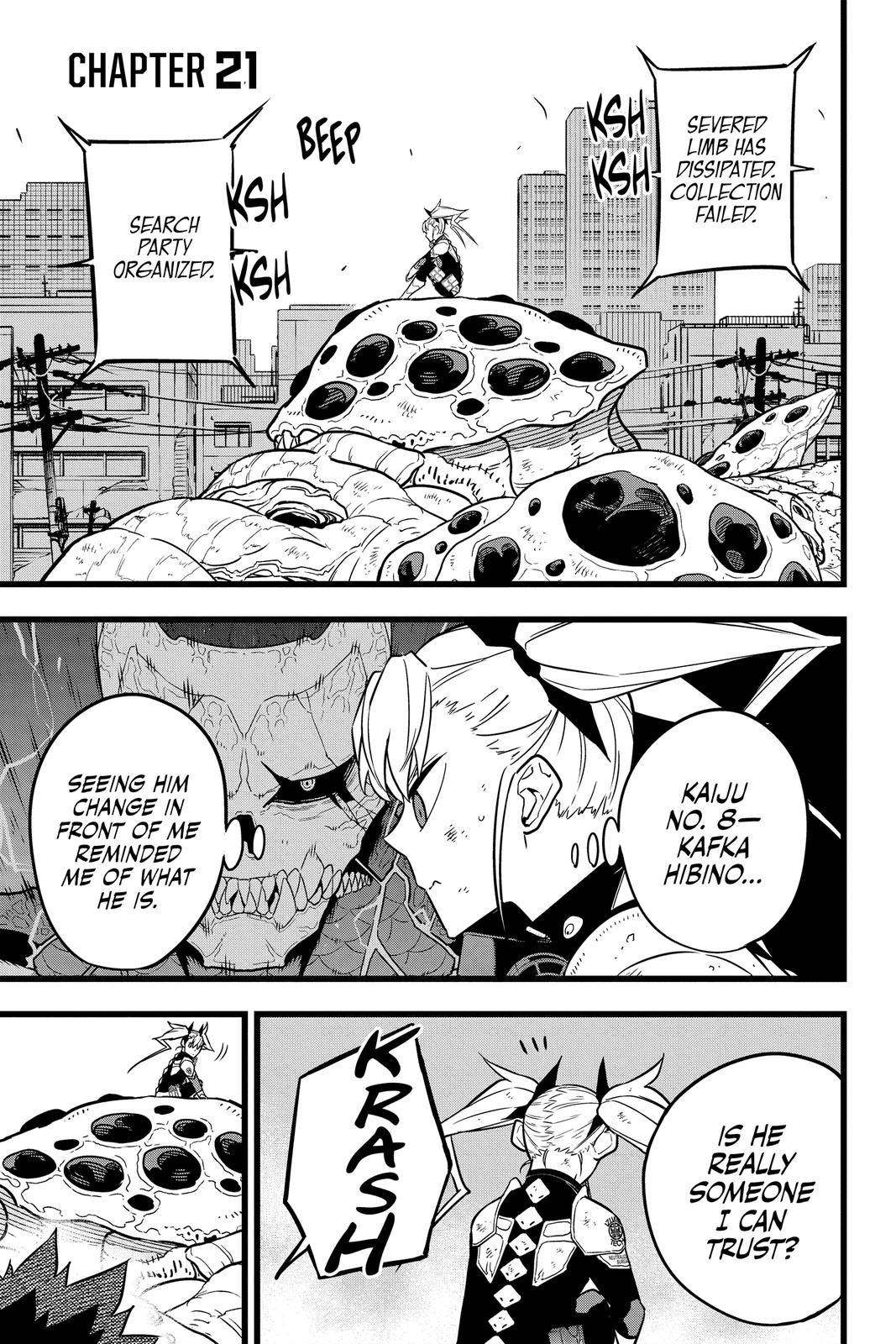 Read Kaiju No.8 EN Manga Online