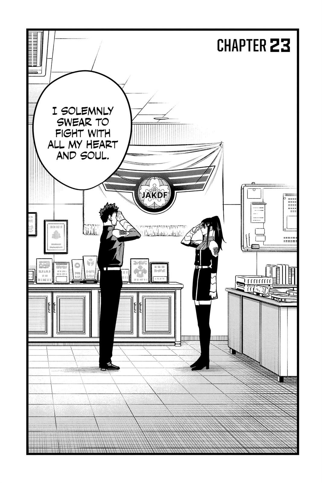 Read Kaiju No.8 EN Manga Online