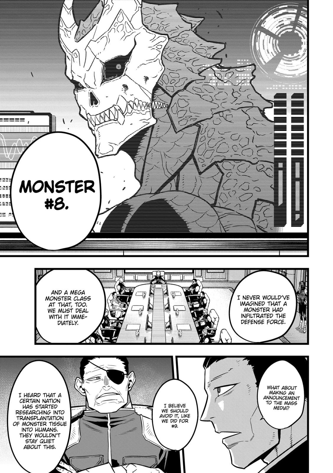 Read Kaiju No.8 EN Manga Online