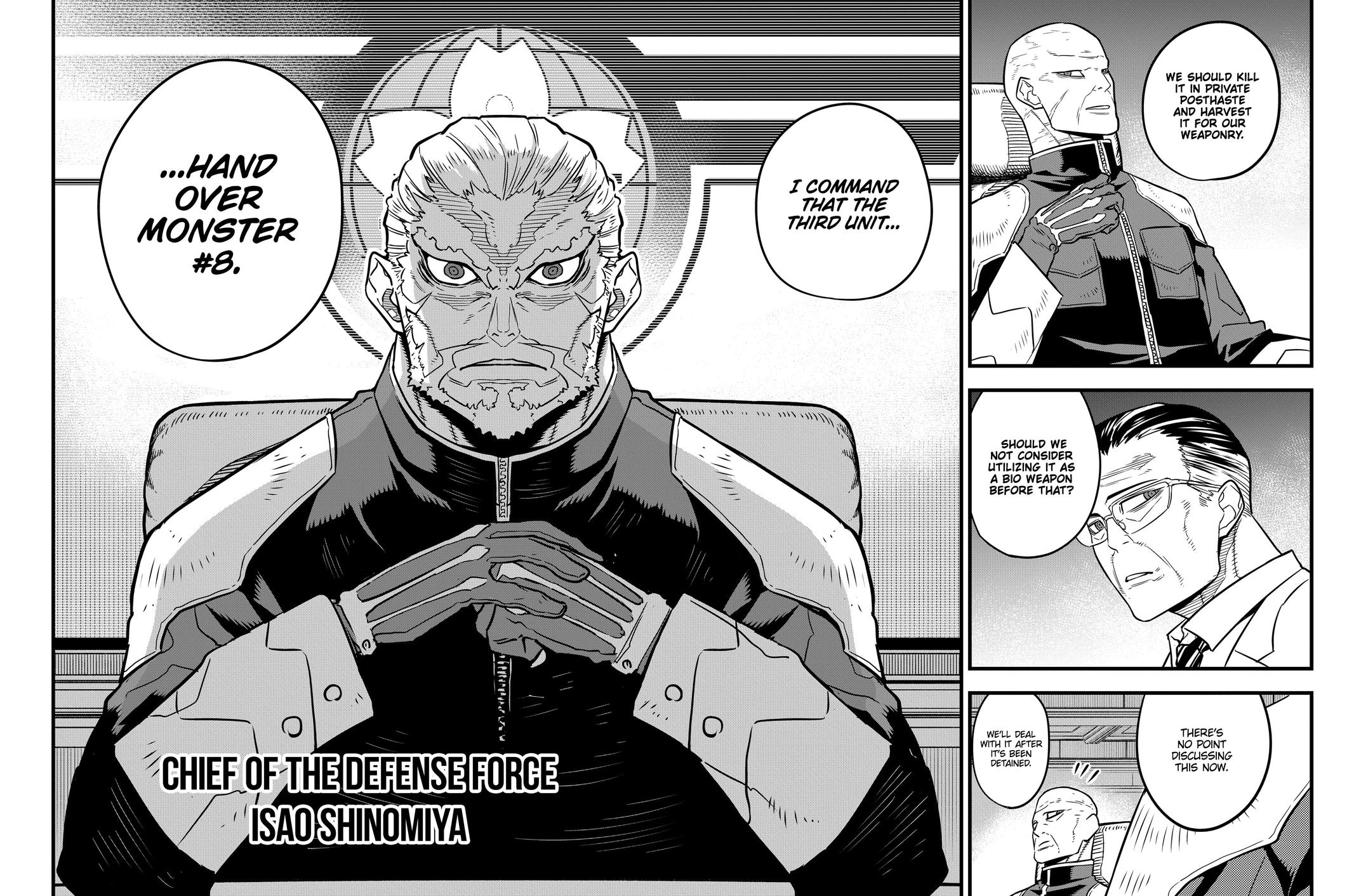 Read Kaiju No.8 EN Manga Online