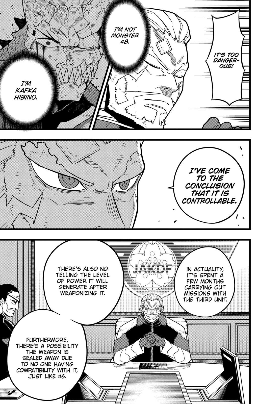Read Kaiju No.8 EN Manga Online