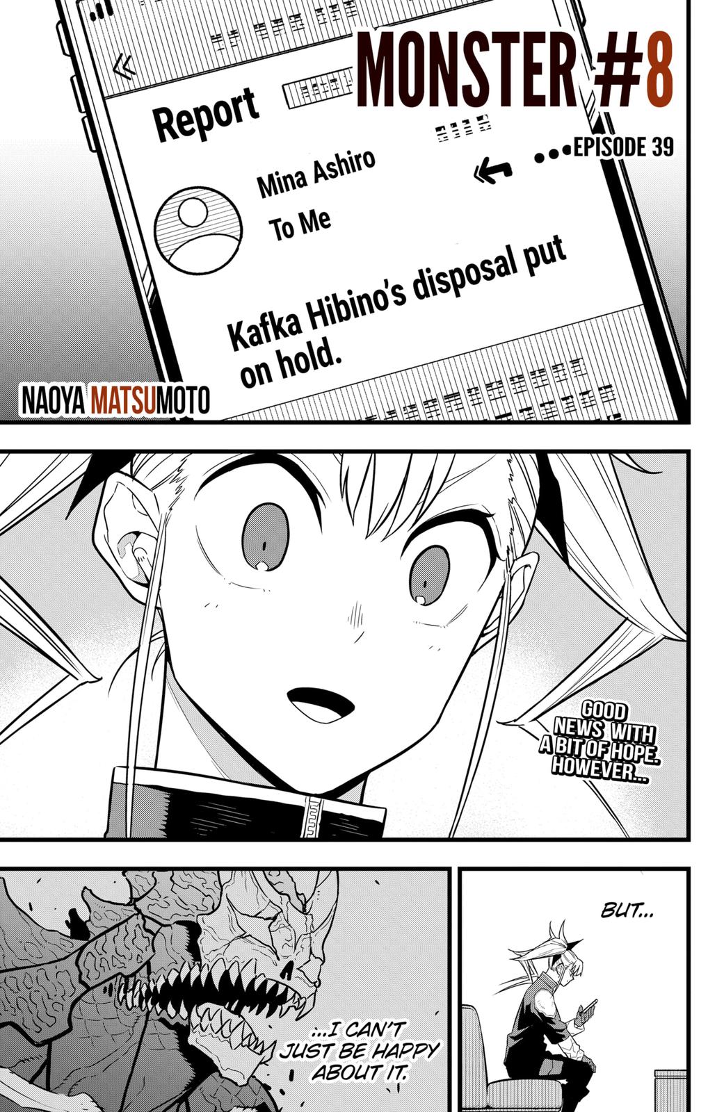 Read Kaiju No.8 EN Manga Online