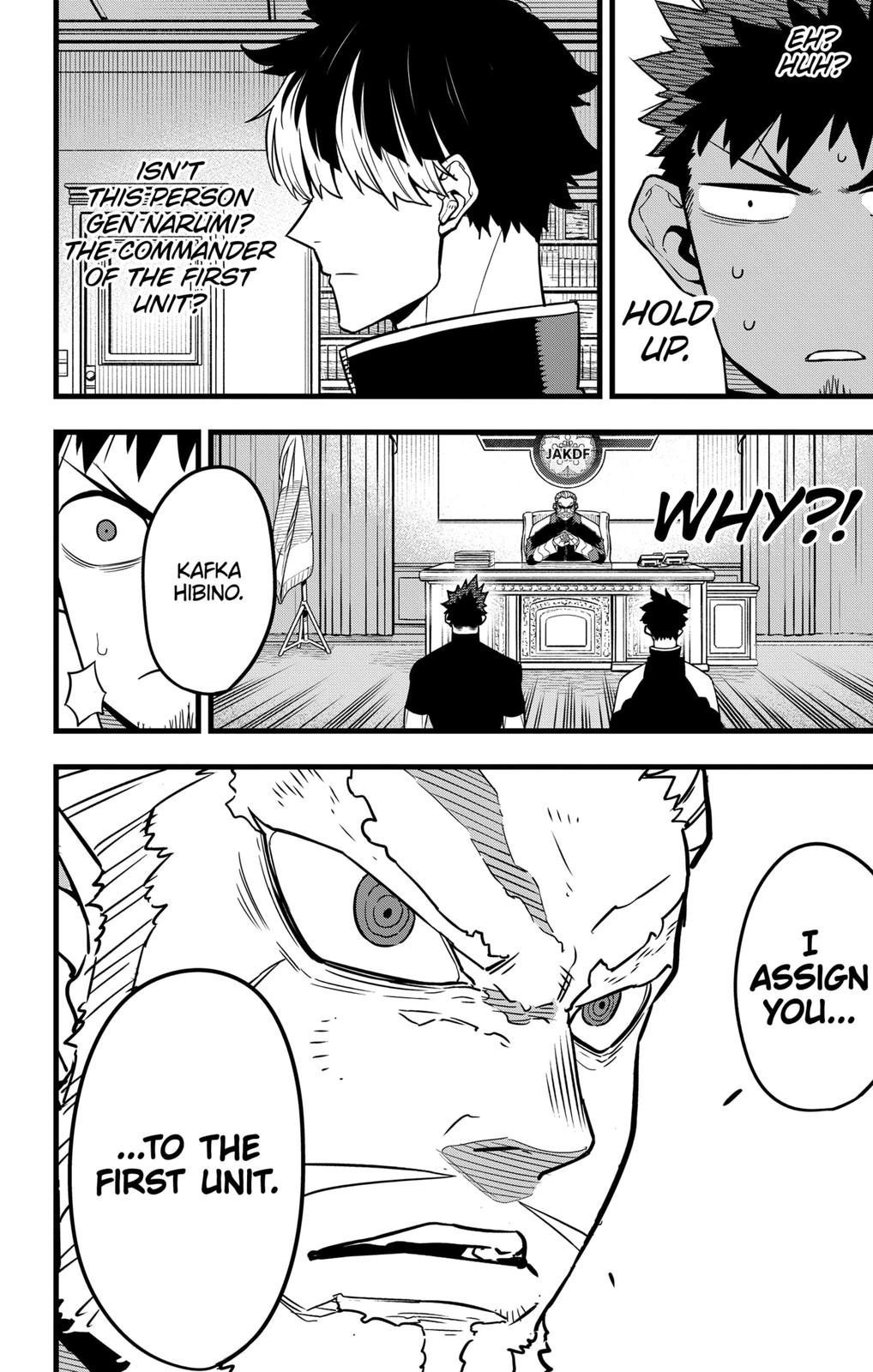 Read Kaiju No.8 EN Manga Online