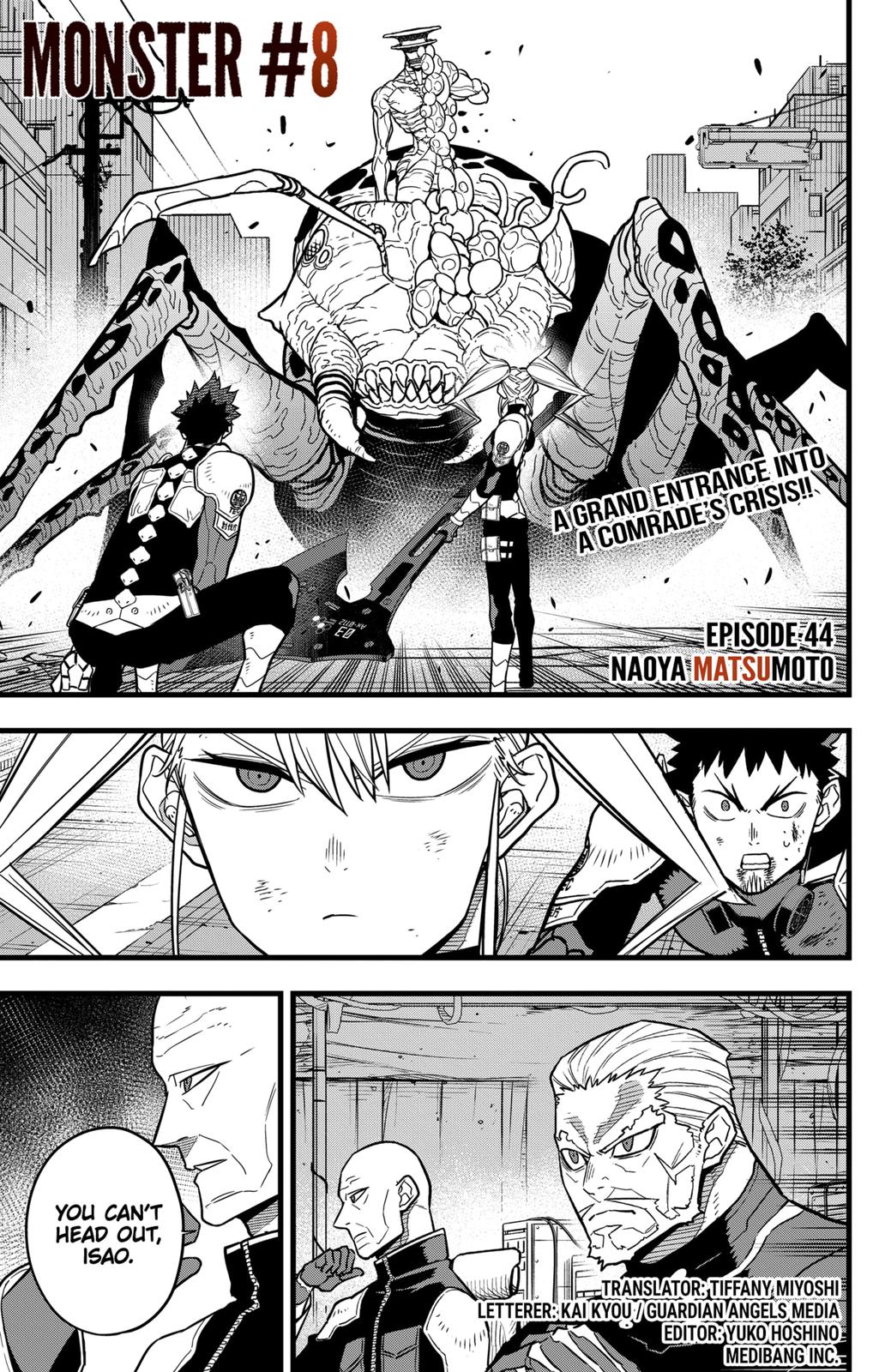 Read Kaiju No.8 EN Manga Online