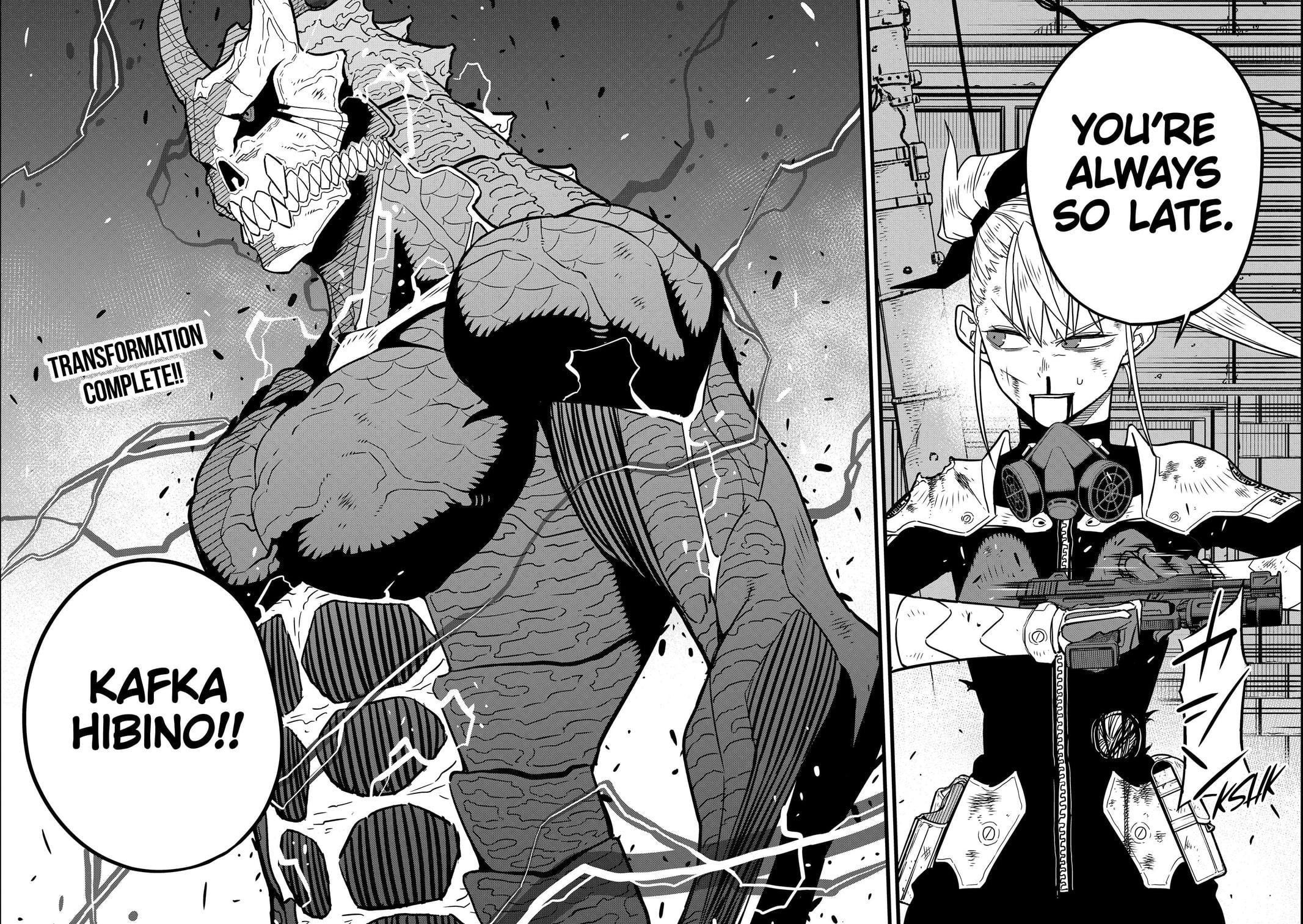 Read Kaiju No.8 EN Manga Online