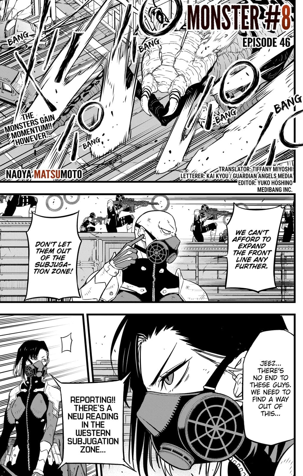 Read Kaiju No.8 EN Manga Online
