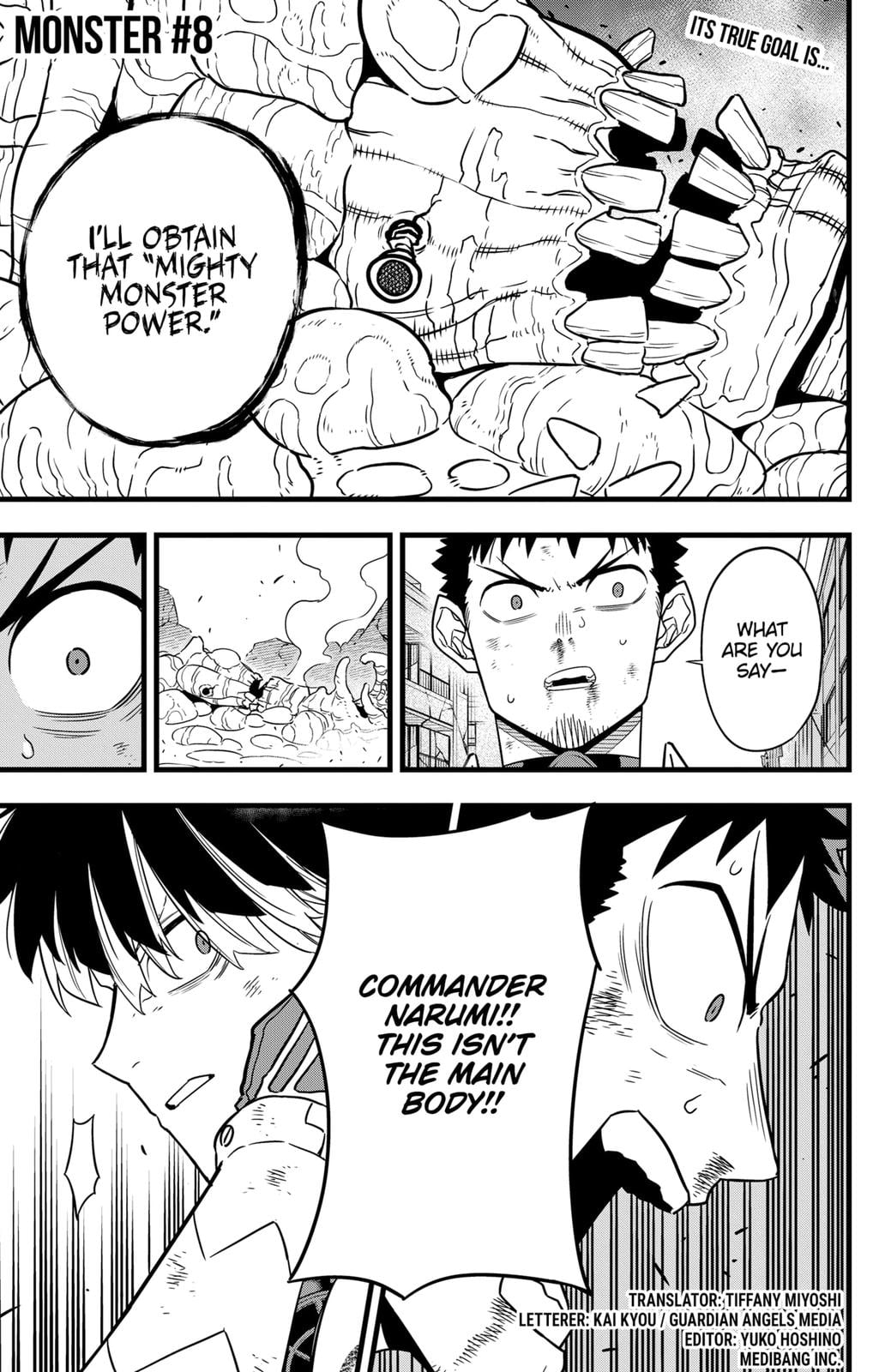 Read Kaiju No.8 EN Manga Online