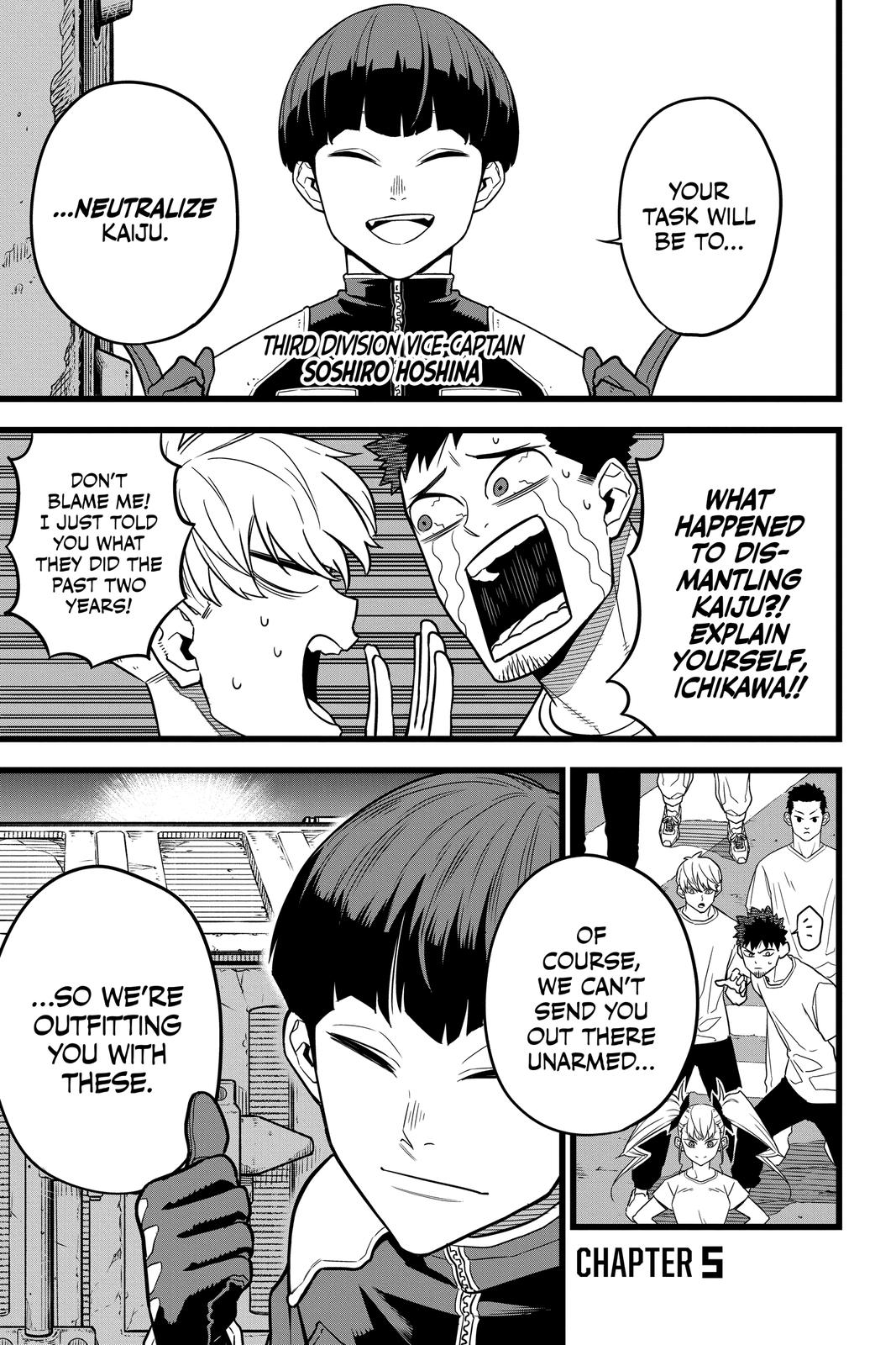 Read Kaiju No.8 EN Manga Online