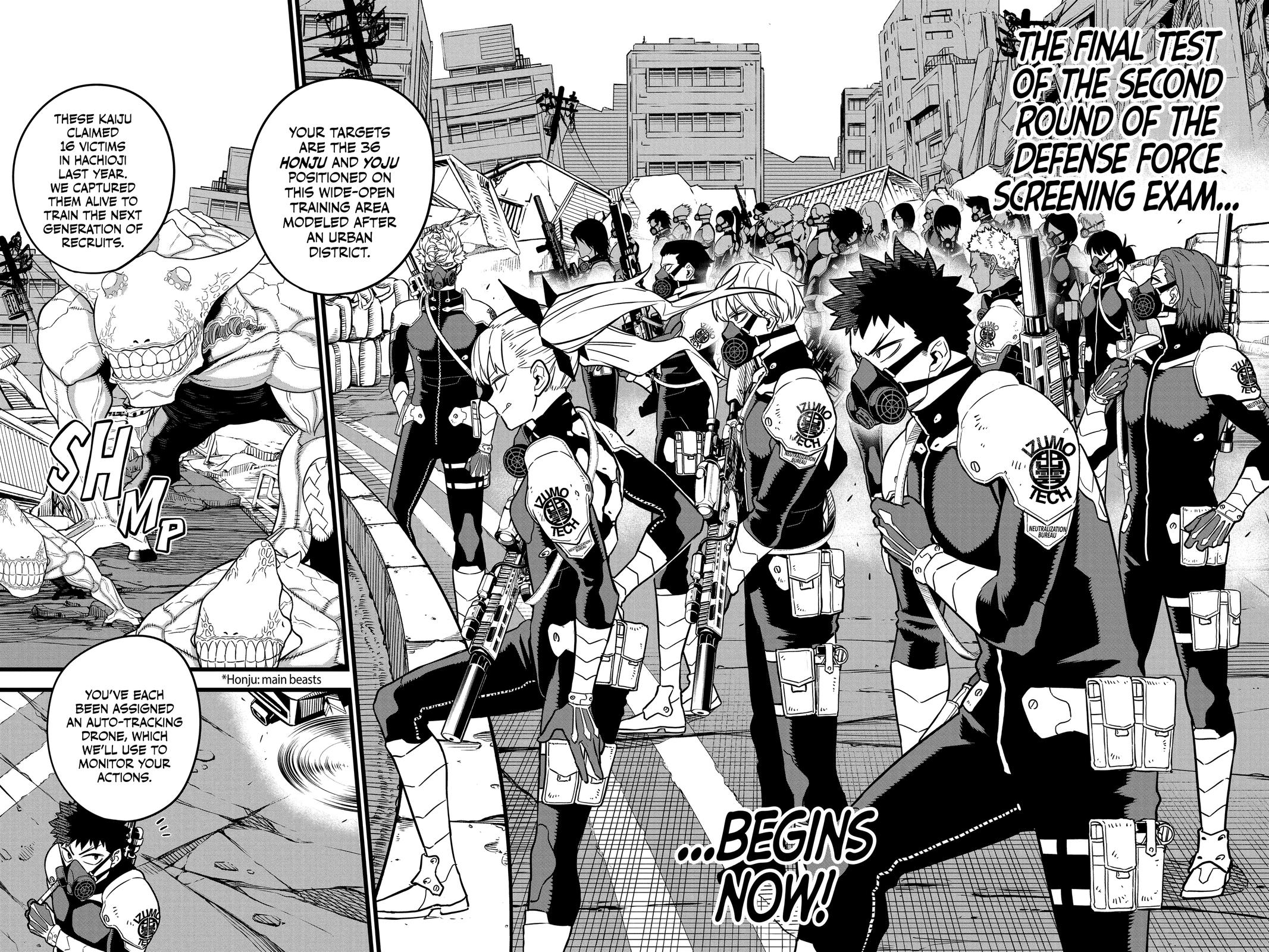 Read Kaiju No.8 EN Manga Online
