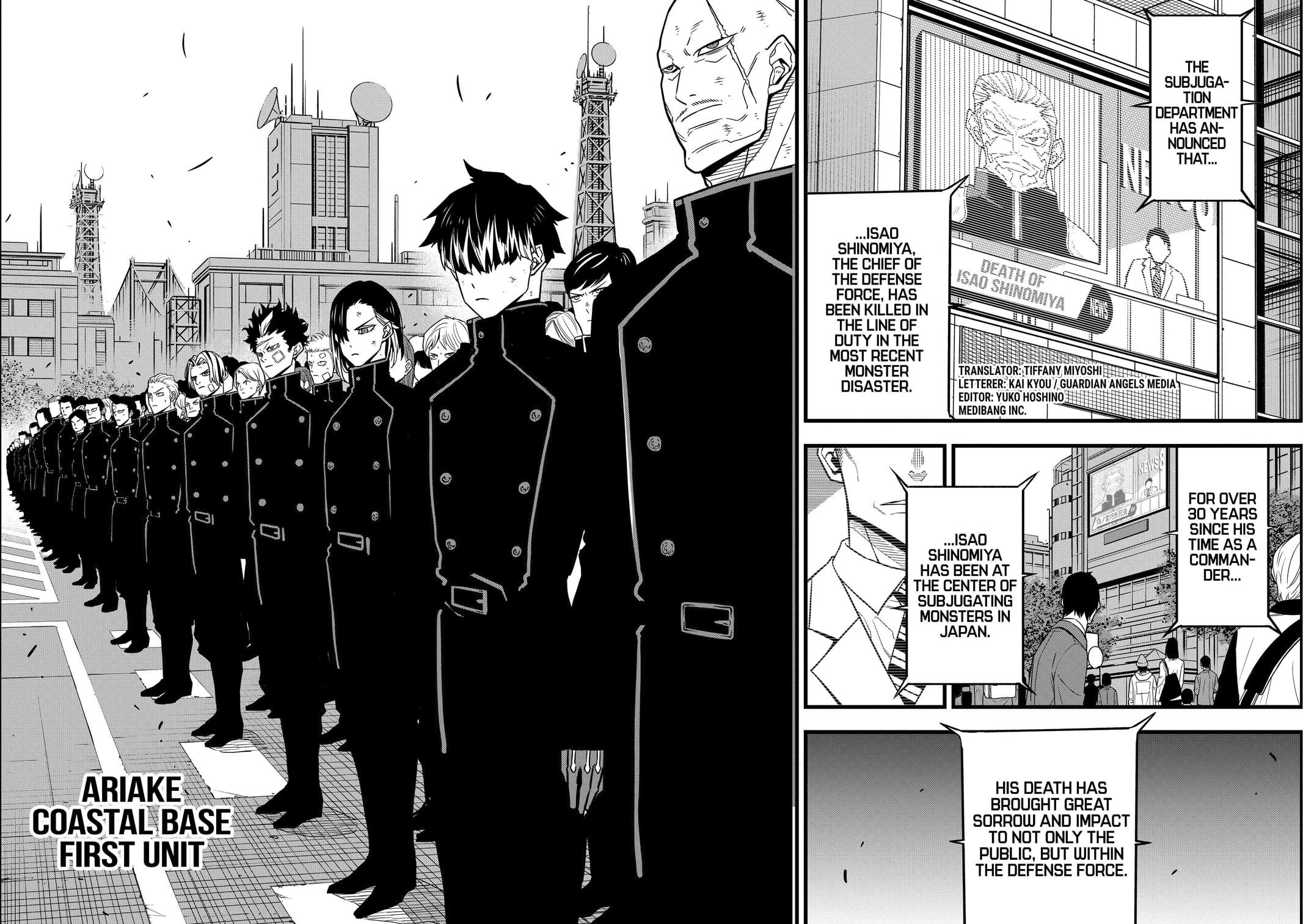Read Kaiju No.8 EN Manga Online