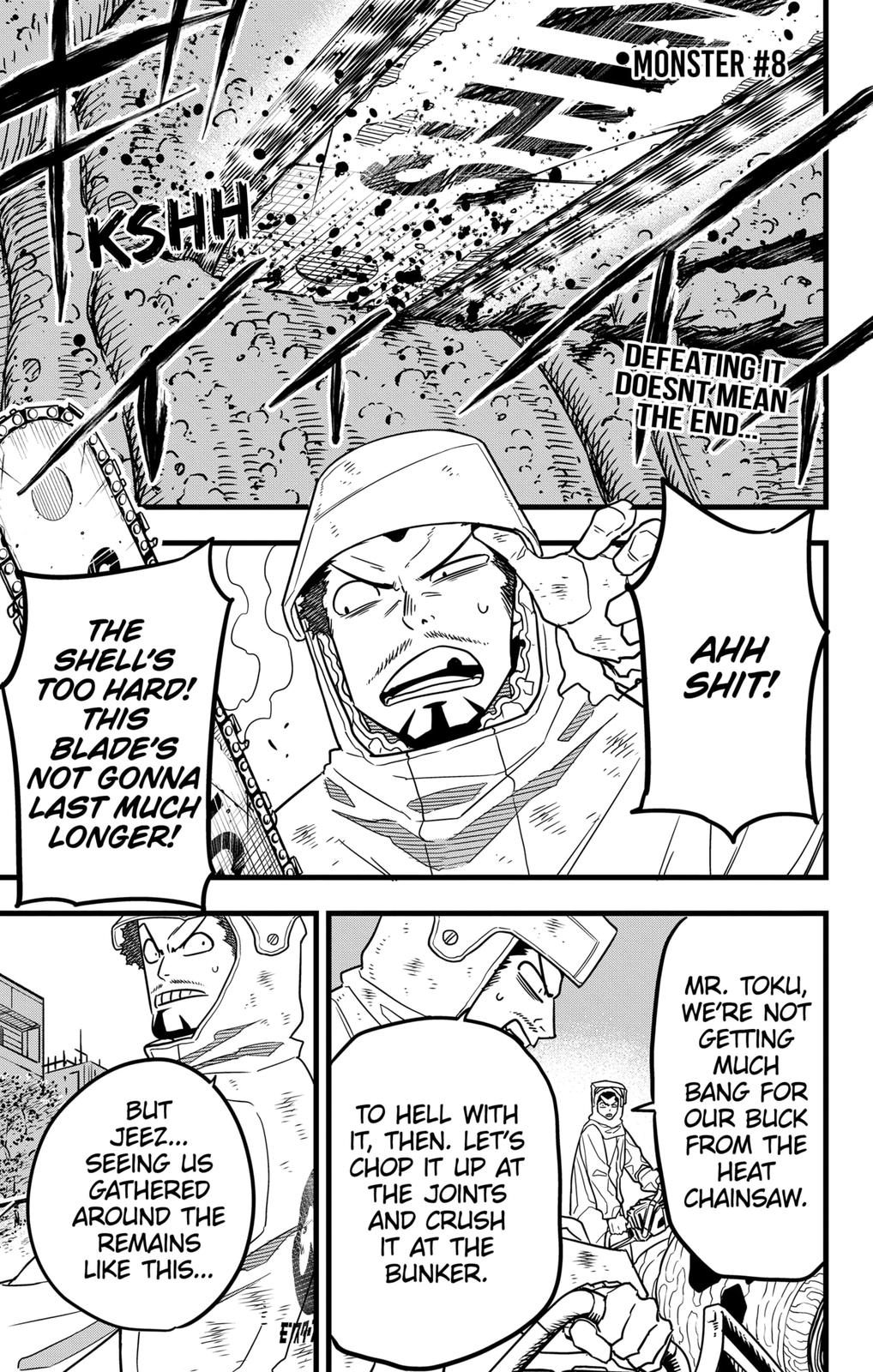 Read Kaiju No.8 EN Manga Online