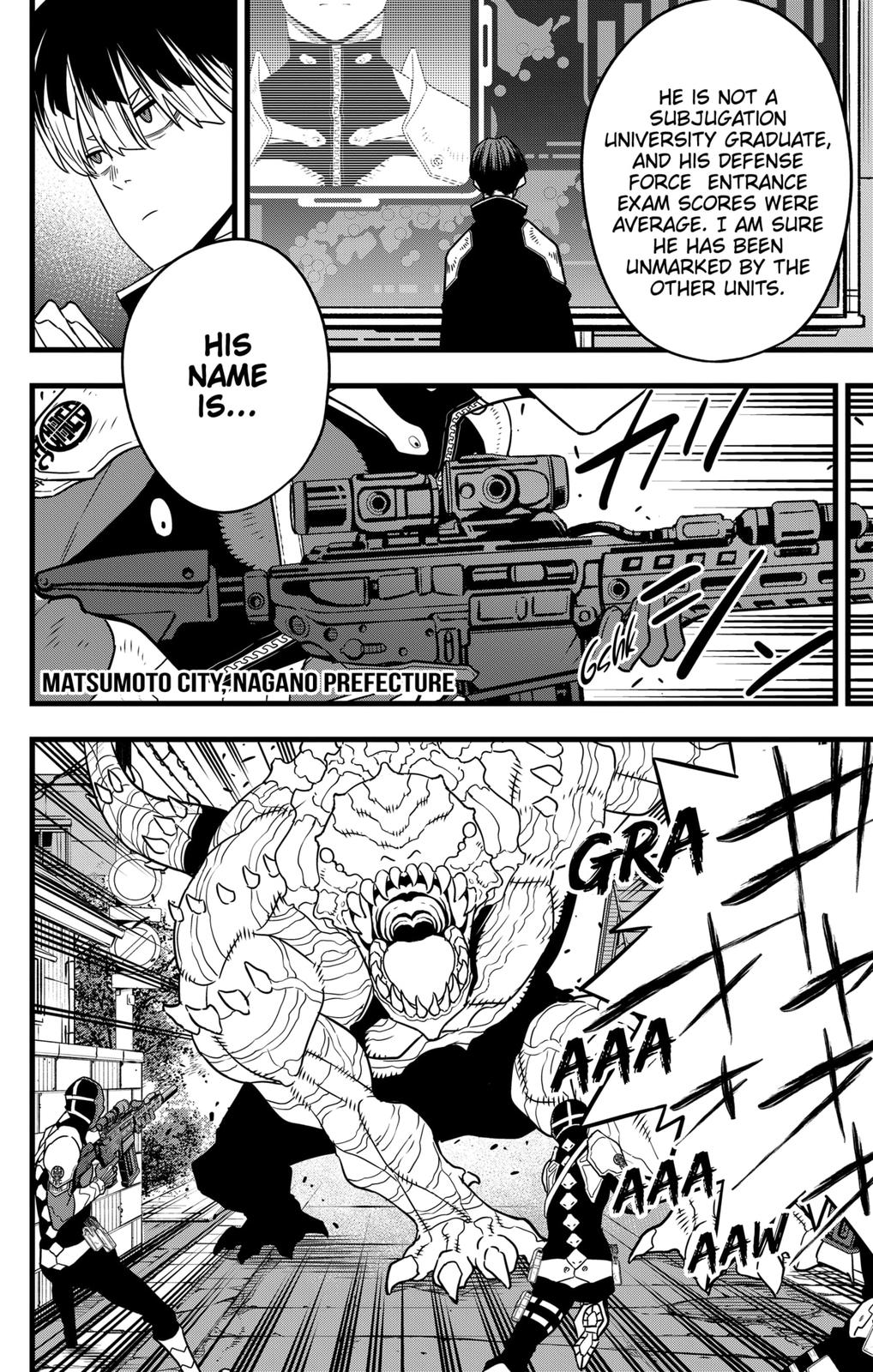 Read Kaiju No.8 EN Manga Online