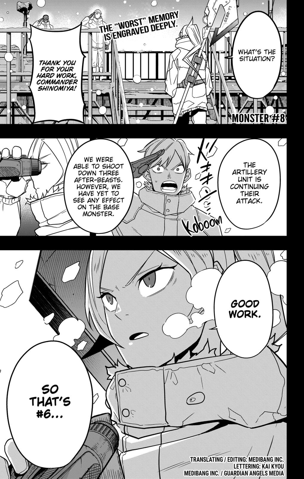 Read Kaiju No.8 EN Manga Online
