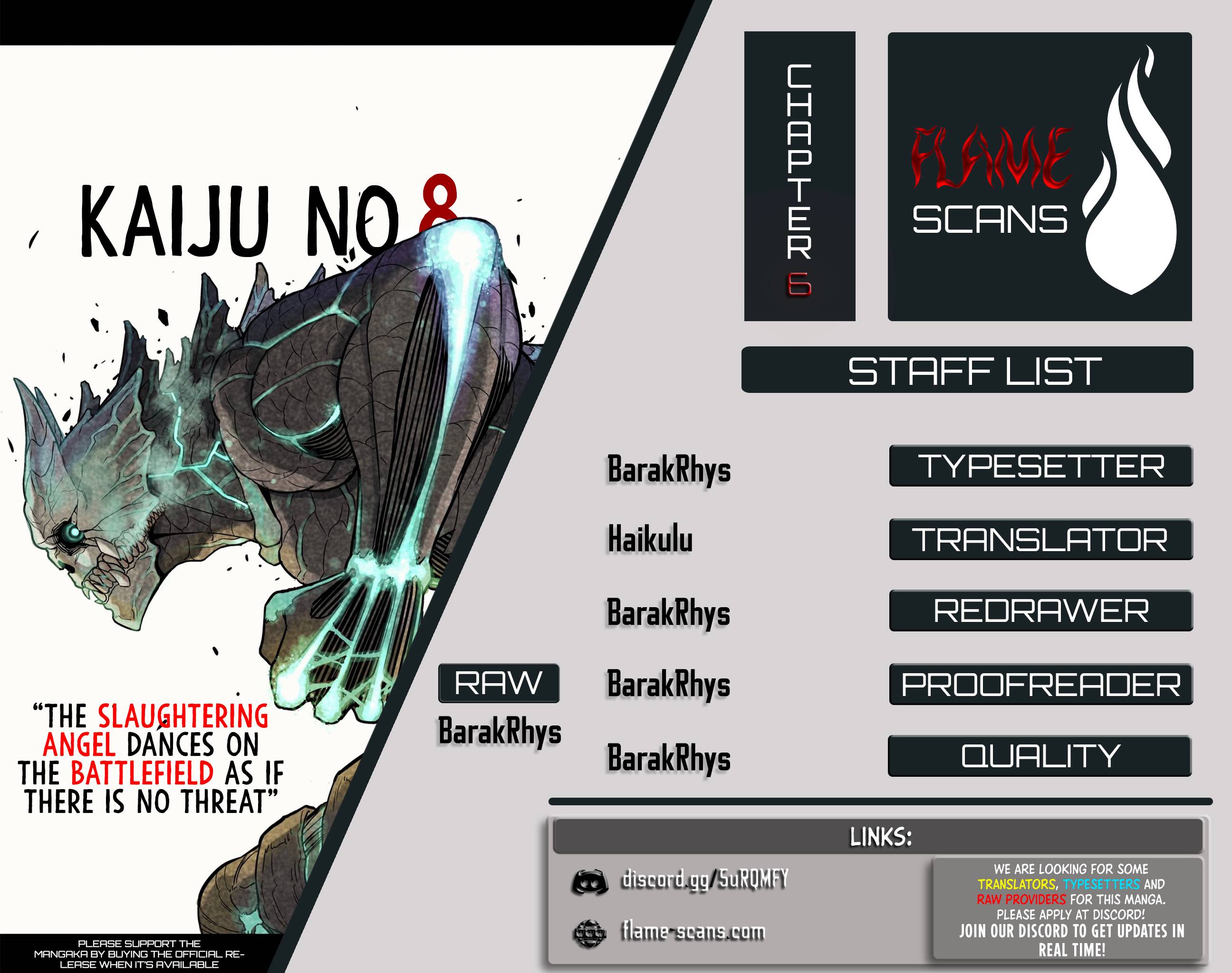 Read Kaiju No.8 EN Manga Online