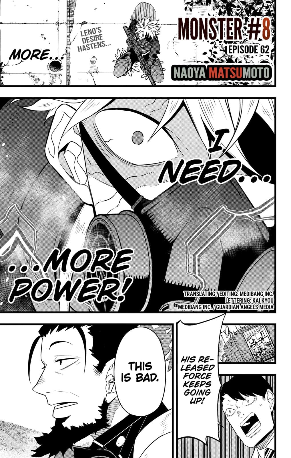 Read Kaiju No.8 EN Manga Online