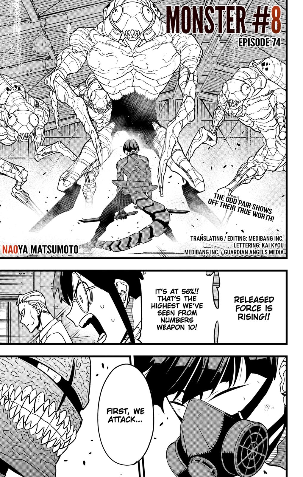 Read Kaiju No.8 EN Manga Online