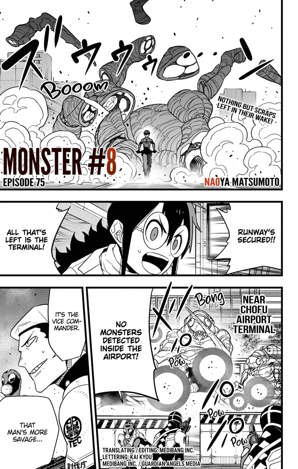 Read Kaiju No.8 EN Manga Online