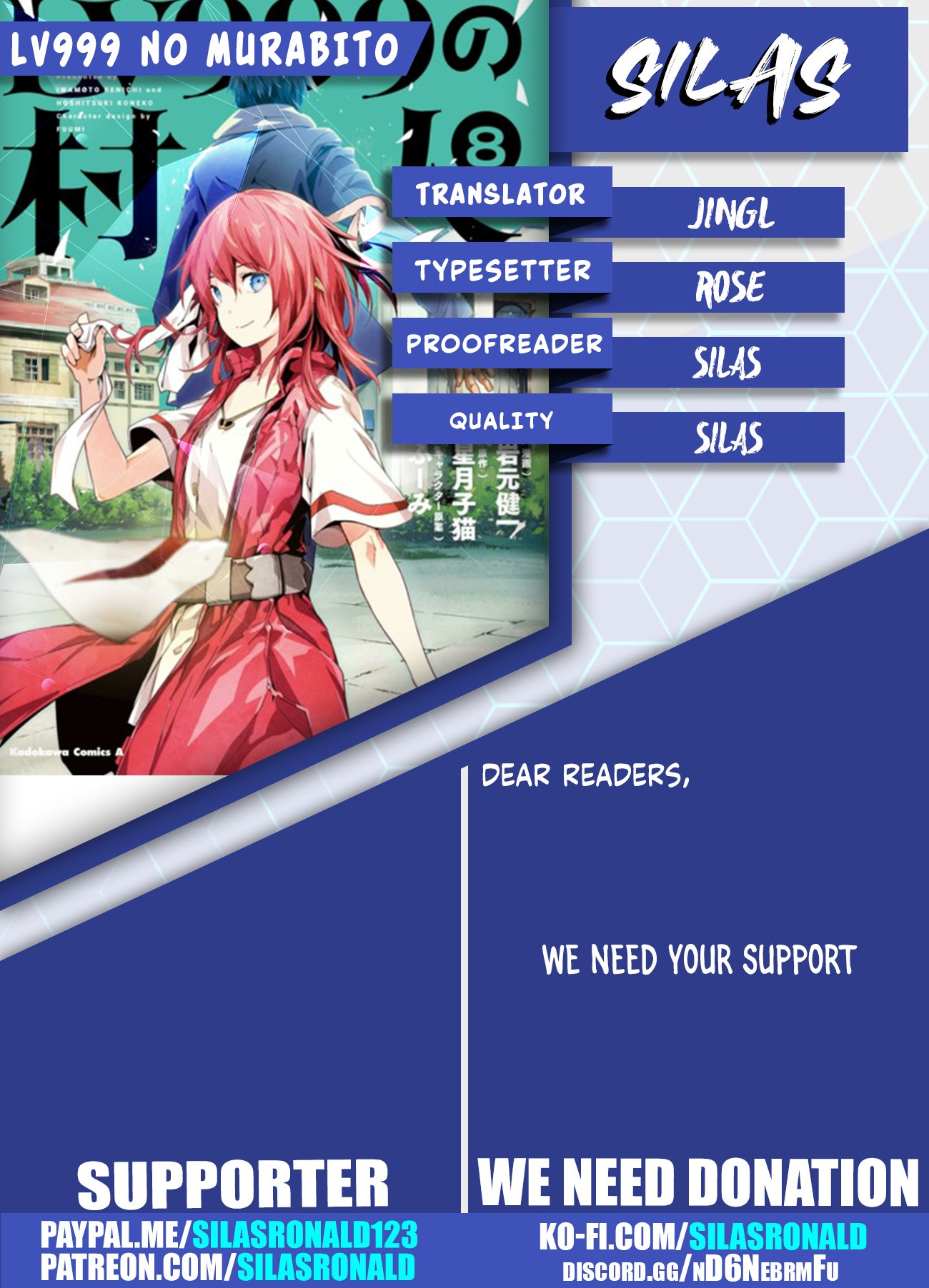 Read LV999 no Murabito EN Manga Online