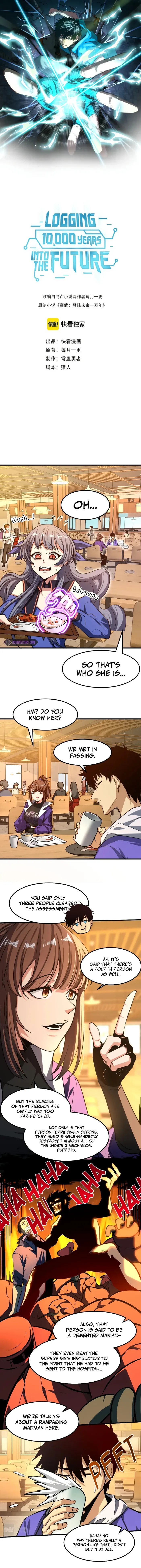 Read Logging 10,000 Years into the Future EN Manga Online
