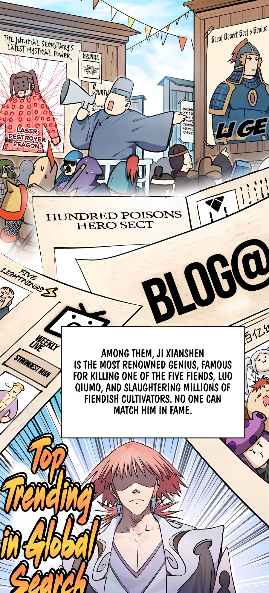 Read Lucky Me I Secretly Cultivated for 1,000 Years EN Manga Online
