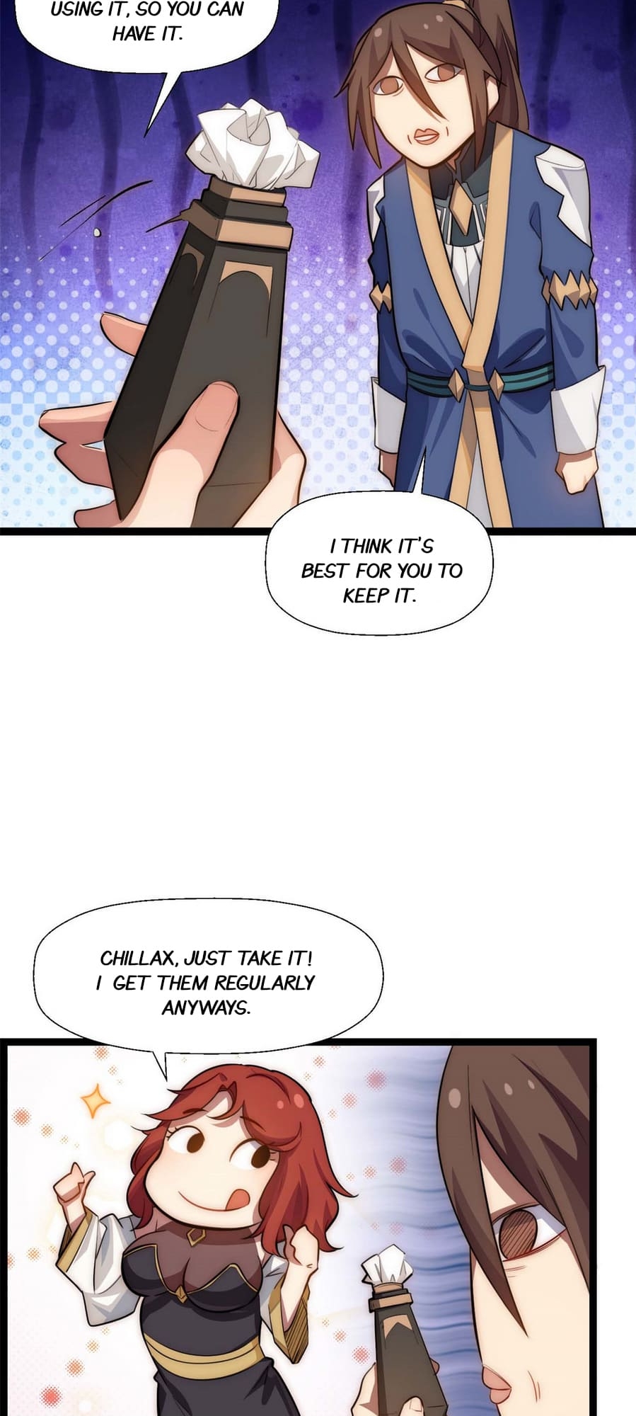 Read Lucky Me I Secretly Cultivated for 1,000 Years EN Manga Online