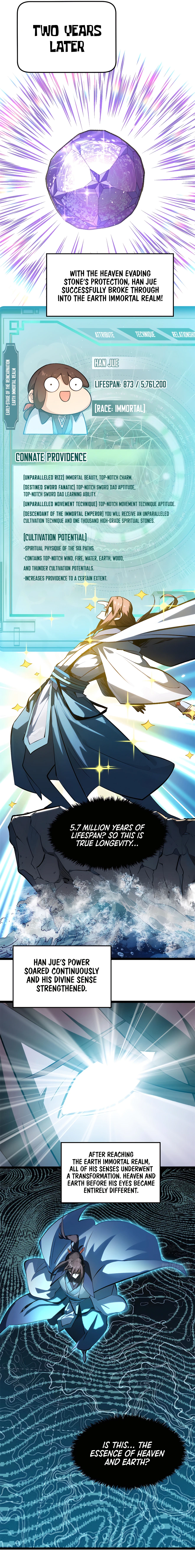 Read Lucky Me I Secretly Cultivated for 1,000 Years EN Manga Online