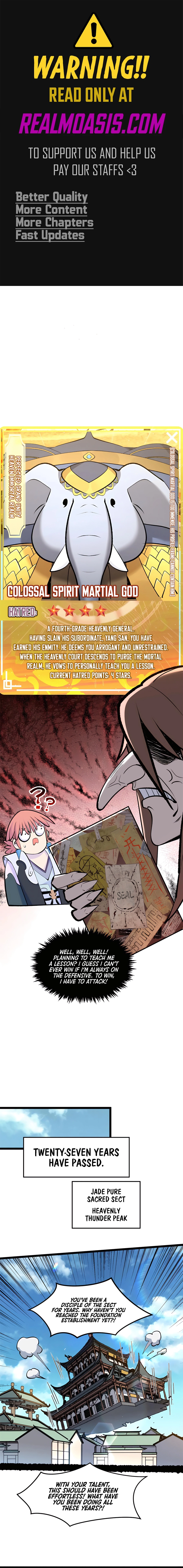 Read Lucky Me I Secretly Cultivated for 1,000 Years EN Manga Online