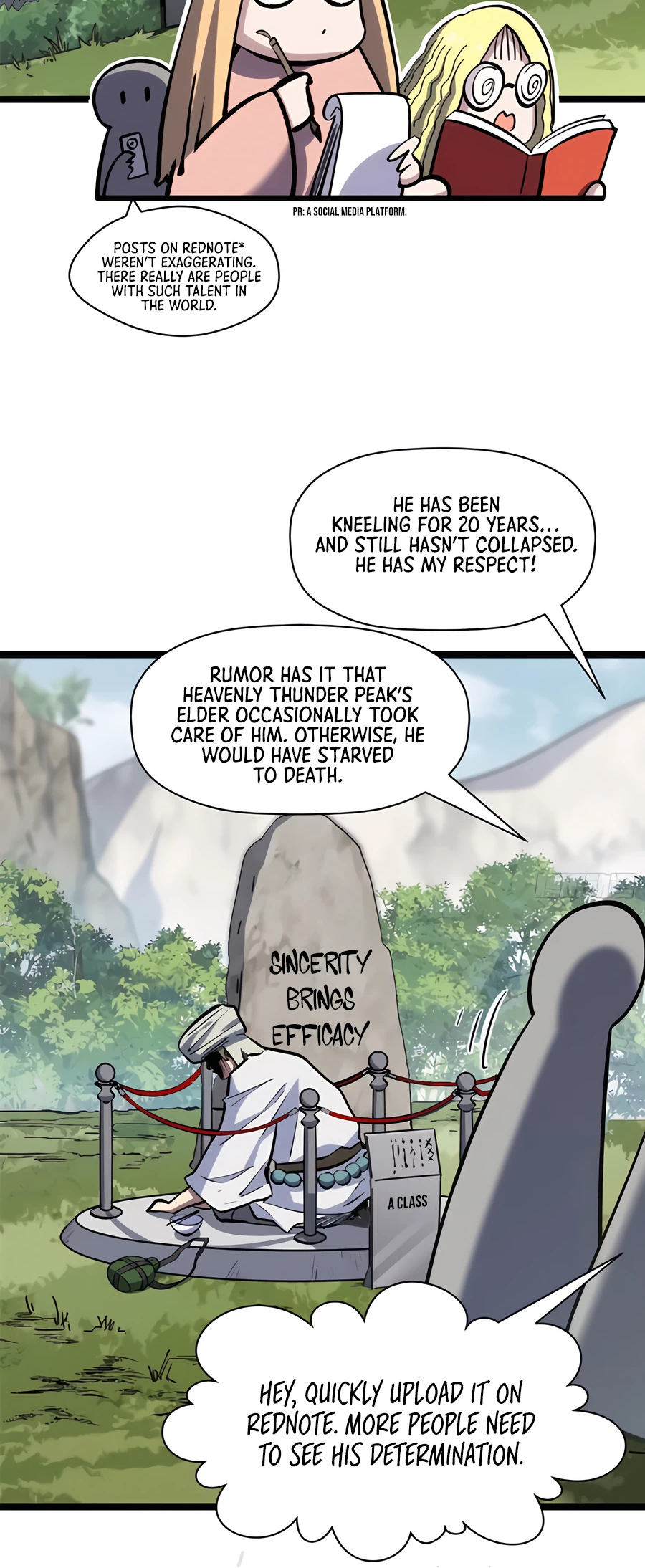 Read Lucky Me I Secretly Cultivated for 1,000 Years EN Manga Online
