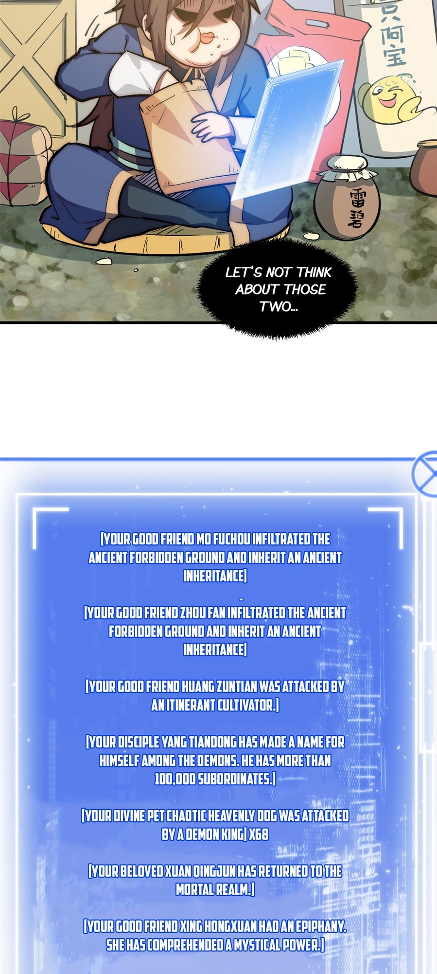Read Lucky Me I Secretly Cultivated for 1,000 Years EN Manga Online