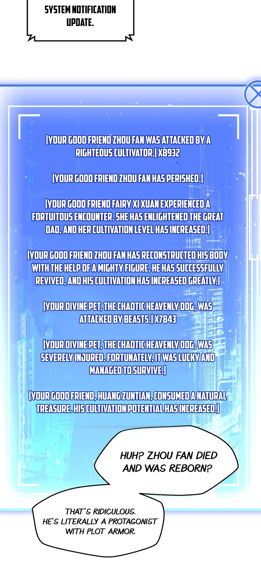 Read Lucky Me I Secretly Cultivated for 1,000 Years EN Manga Online
