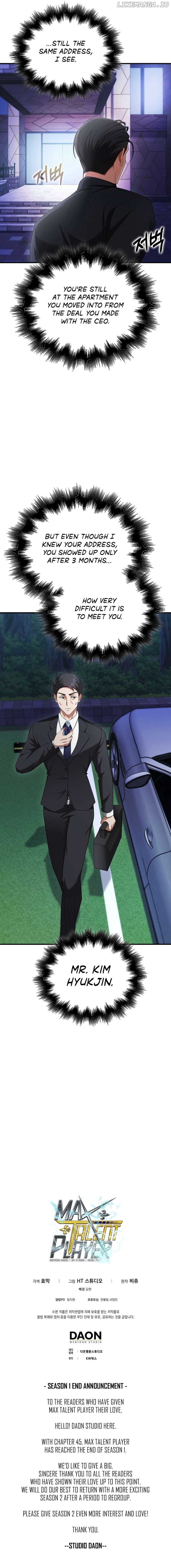 Read Max Talent Player EN Manga Online