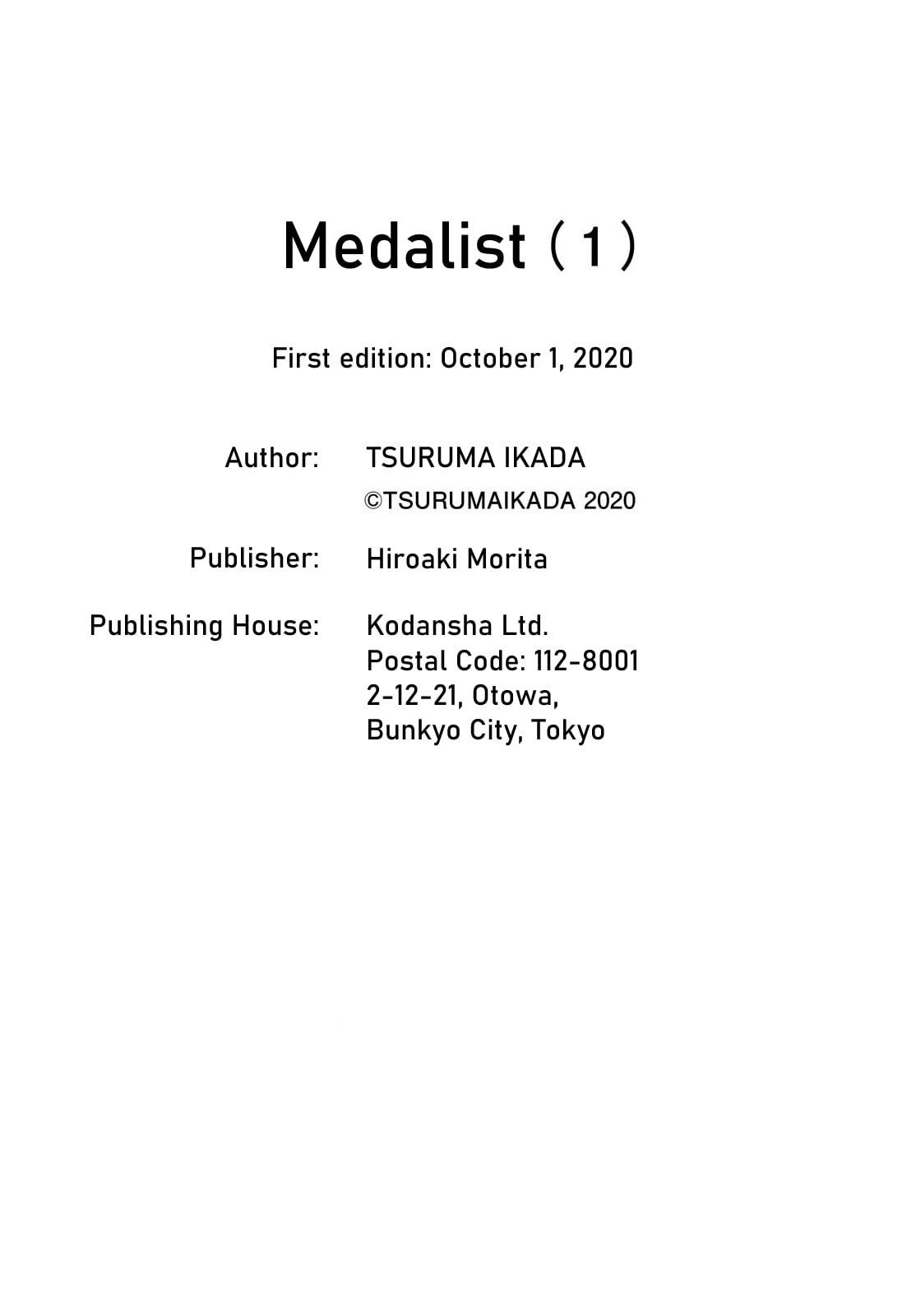 Read Medalist EN Manga Online