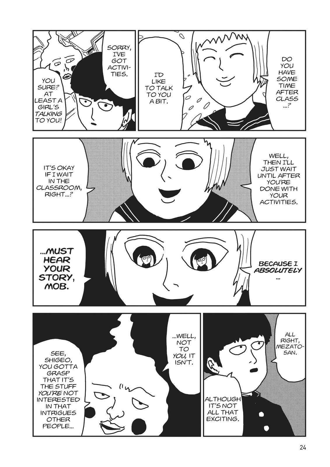 Read Mob Psycho 100 EN Manga Online