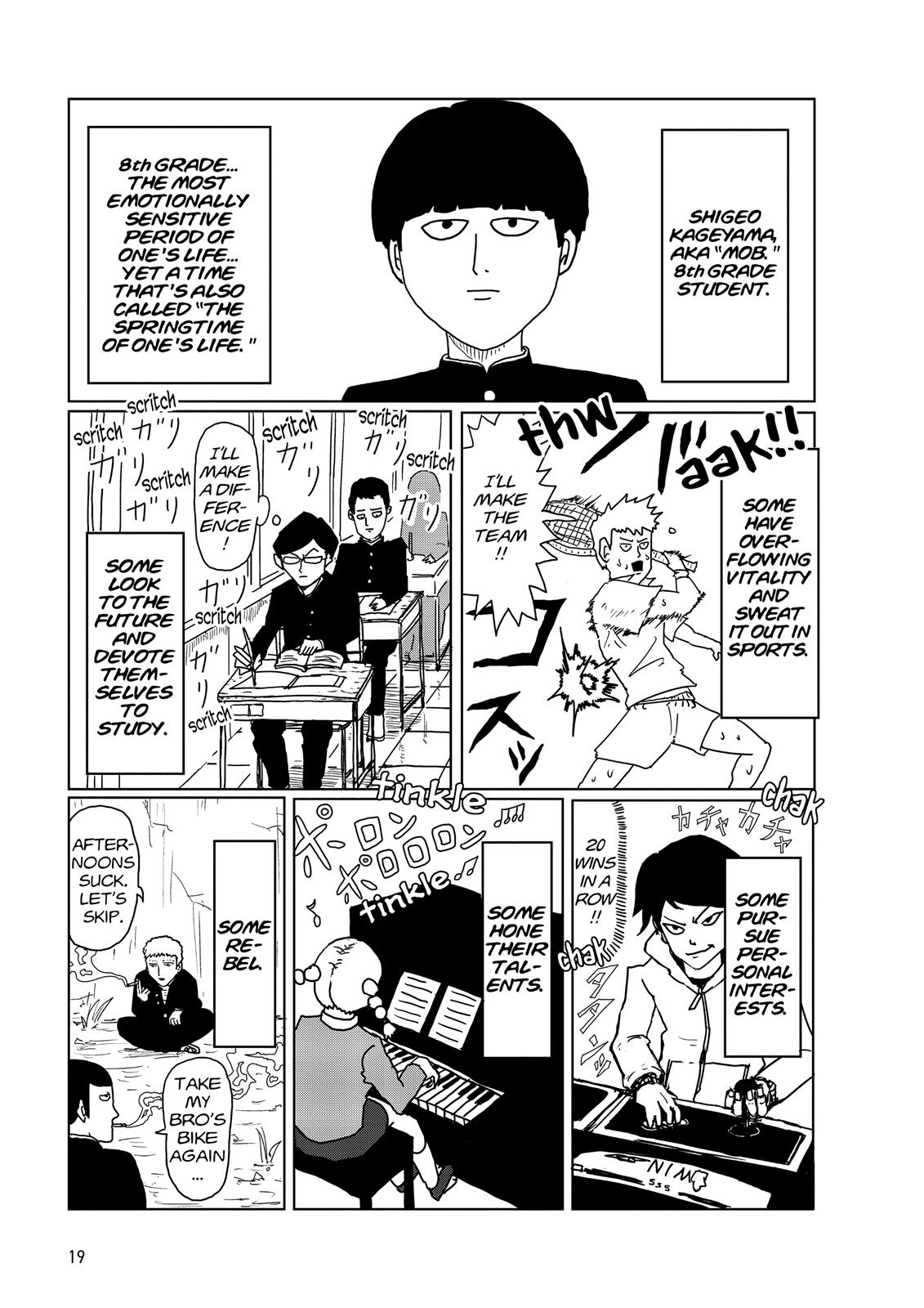 Read Mob Psycho 100 EN Manga Online