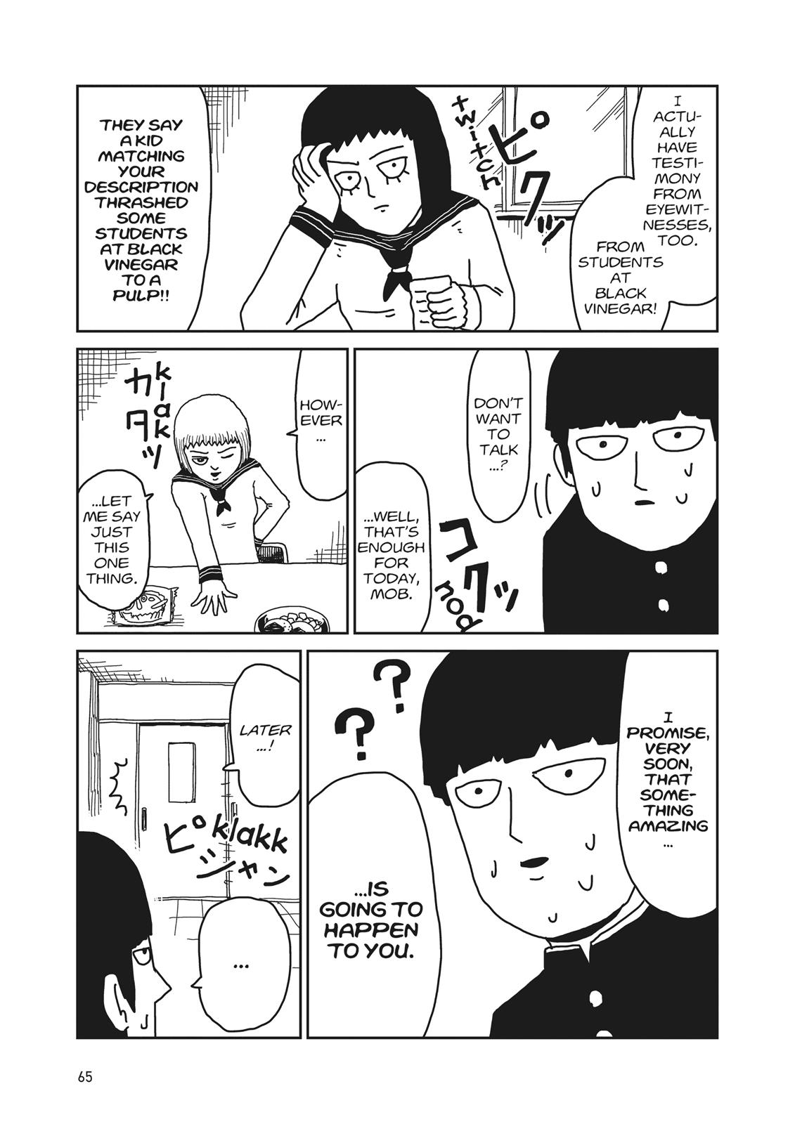 Read Mob Psycho 100 EN Manga Online