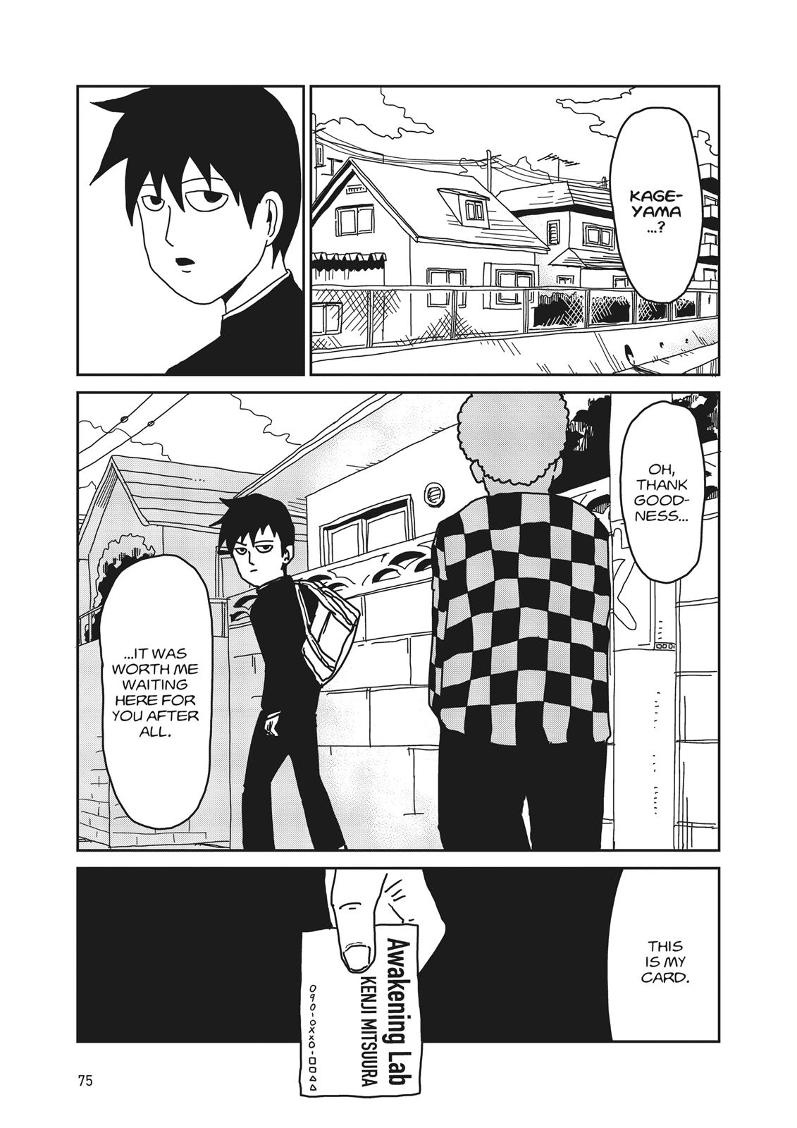 Read Mob Psycho 100 EN Manga Online